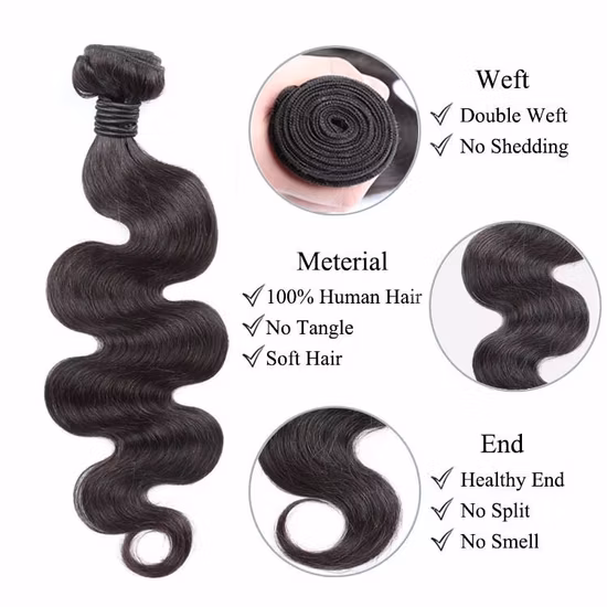 12 a vendedores cabello humano virgen cutícula alineada cabello humano 100 paquetes de cabello