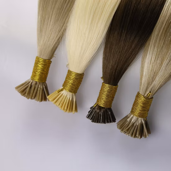 Halo de cabello alineado con cutícula virgen de grado superior en extensiones de cabello