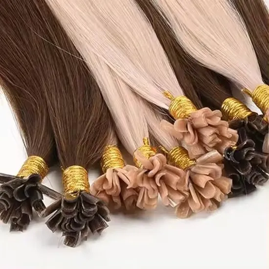 Extensiones de cabello humano ruso virgen Remy
